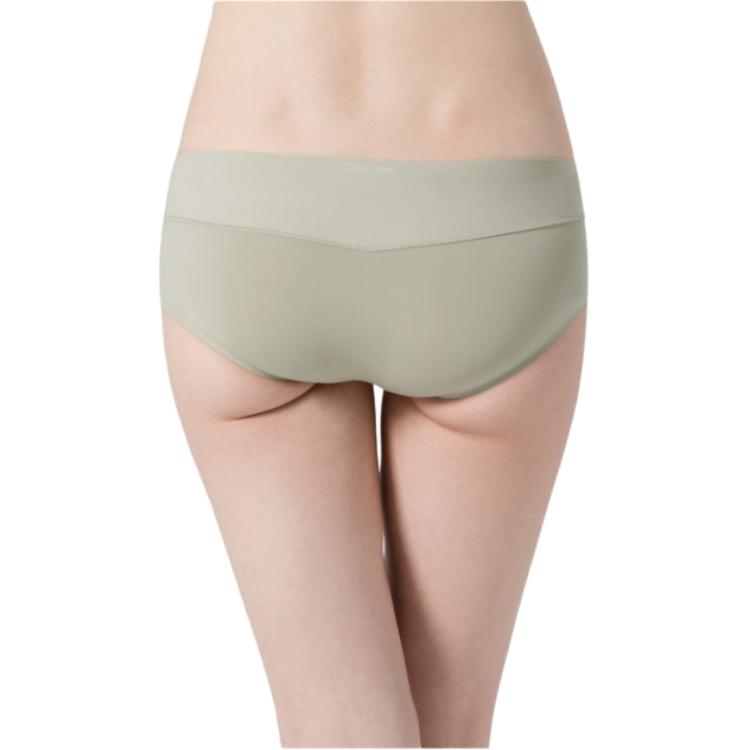 Calvin Klein Sexy Comfortable Solid Color Minimalist Low Rise Underwear Women Underwear Green QF6357AD-LL5