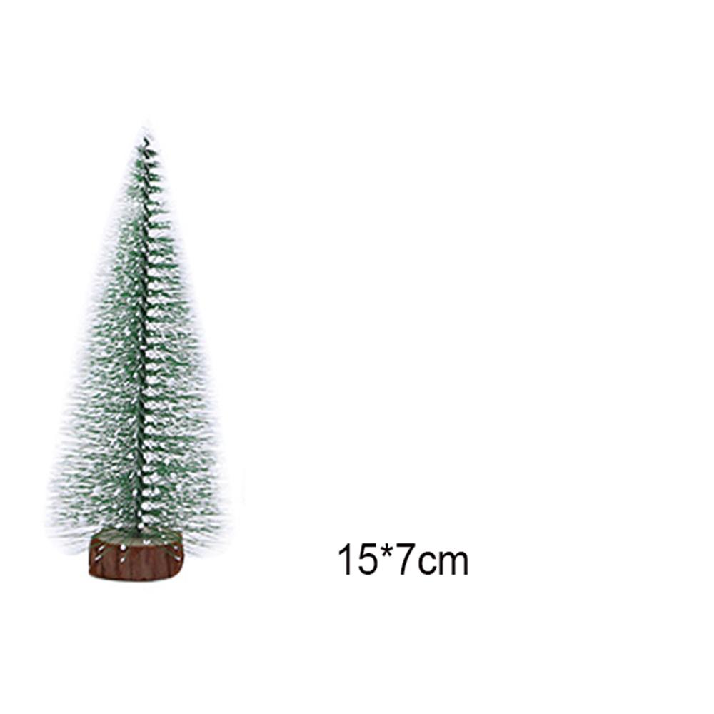 Christmas Decoration Xmas Tree Small Cedar Pine For Home Room Decor Halloween Party New Year 2023 Navidad Ornaments Accessories