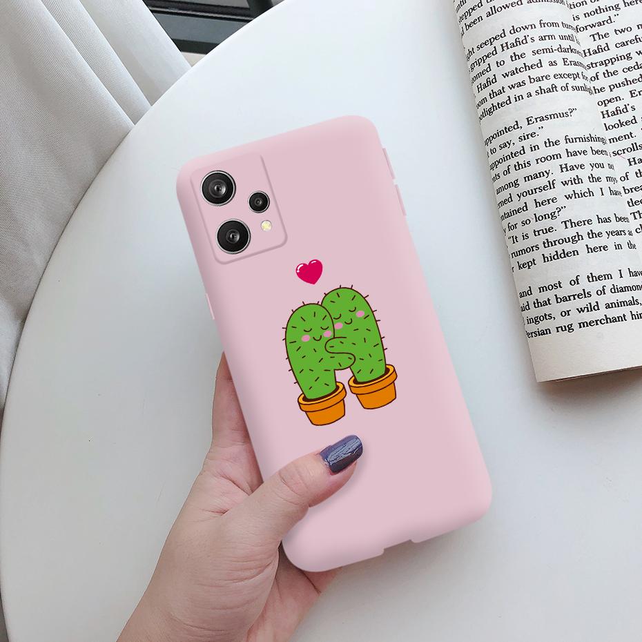 For Realme 9 2022 Case Cute Cat Cartoon Painted Soft Silicon Phone Back Cover For Realme 9 4G Cases Fundas RMX3521 Realme9 Coque
