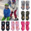 2-6 Years Old Boys Girls Children Ski Gloves Non-slip Print Cartoon Deer Rabbit Thick Warm Windproof Long-sleeved Mittens
