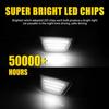 Clear White LED Front Side Marker Lamp Lights For 2011-2015 Chevrolet Cruze EOA