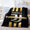 Juventus Personalized Text Blanket Gift Personalized Blanket Warmthful Decor Versatile for Living Room Home Decor Sofa Bedding for All Occasions