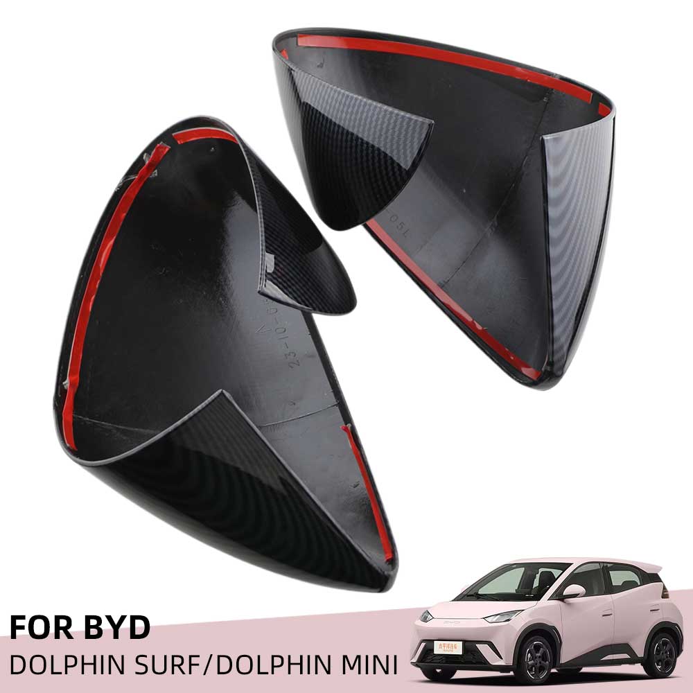 For BYD Dolphin Mini Seagull Dolphin Surf 2025 2025 Pair Rearview Mirror Cover Side Reversing Mirror Caps Trim Car Accessories