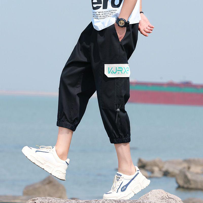 Men's Clothes Cargo Shorts Men Sports Shorts Plus Oversize Fashion 7 Summer 3/4 Pants Bermuda Male Baggy