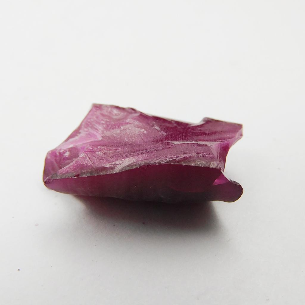 Natural Red Ruby Loose Gemstone Rough 33.40 Ct Uncut Raw for Lapidary and Gem Collections