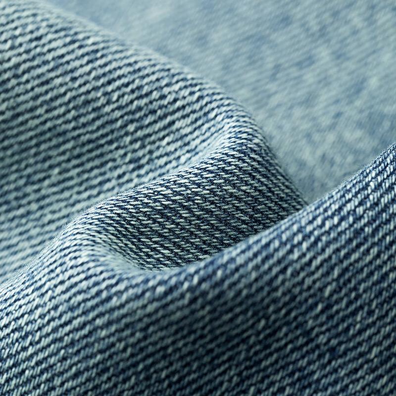 Women's Stone Wash Denim Wide-Leg Straight Jeans