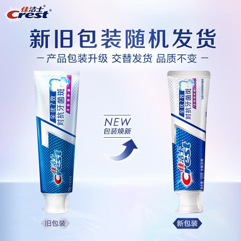Crest 7-Effect Anti-Plaque Toothpaste