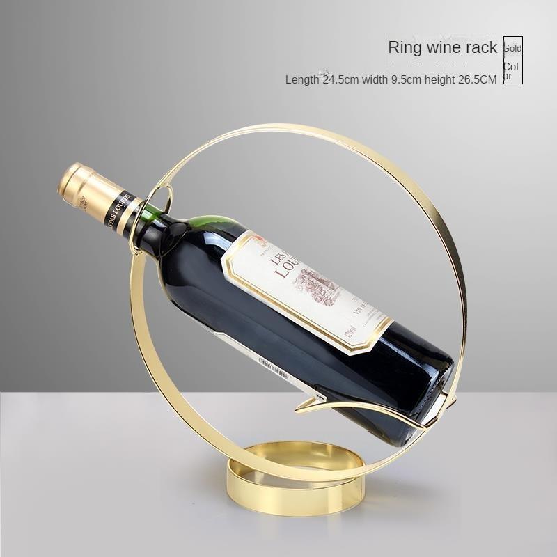 Household Wine Glass Holder Wine Cabinet Wine Rack Decoration Wine Decoration Upside Down Wine Bottle Rack Modern Light Luxury Wine Rack
