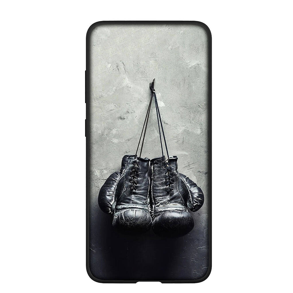 Phone Case for Samsung Galaxy S25 S23 S22 S24 Ultra FE A05 A06 A15 A16 A36 A37 A35 A54 A55 A56 A57 A25 A26 A53 Strong Boxing Gloves Kickboxing Cover