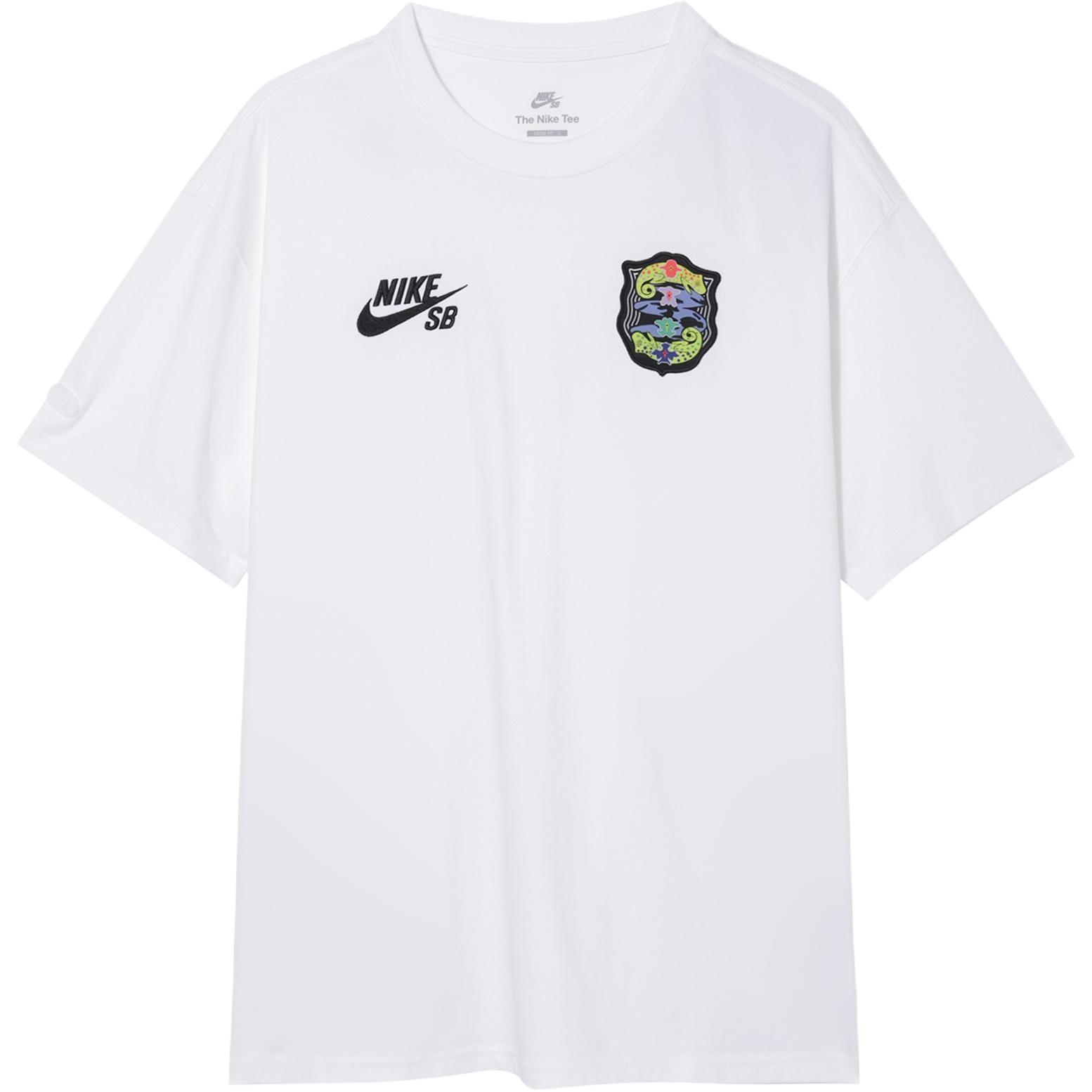 Nike SB Skate T-Shirt White Men s FZ4109-100 XL