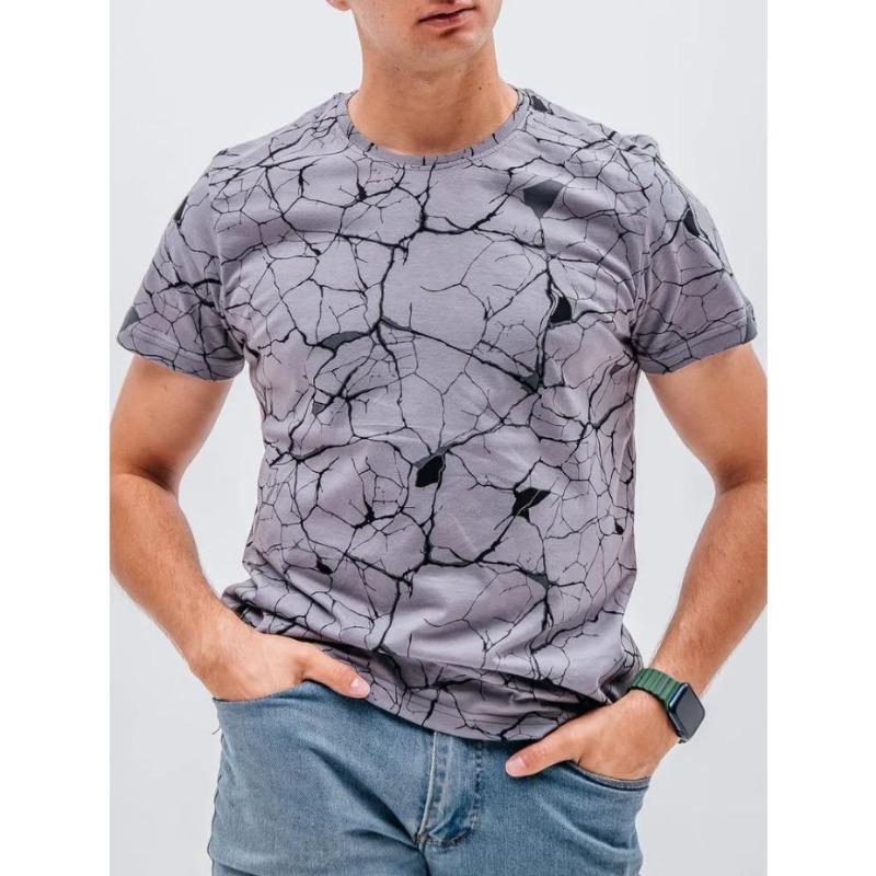 Summer Fashion Men and Women's T-shirt 3D Flower Print Casual Loose Outdoor Boy Short Sleeve Tees Top Pullover