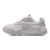 Li Ning Cat Paw Lite Fabric Cushioning Slip Resistant Abrasion Resistant Low Top Running Shoes Men's Gray AGLQ107-2