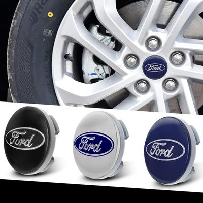 Pro ST Line Focus Mustang Fiesta MK2 Ranger Kuga MAX F150 Mondeo 4ks 54mm Kovový emblém auta Kryt středu kola Poklička disku