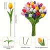 3/5Pcs Tulip Artificial Flowers Bouquet 33CM Fake Flowers for Home Decor Garden Wedding Marriage Decoration Flower Arrangement