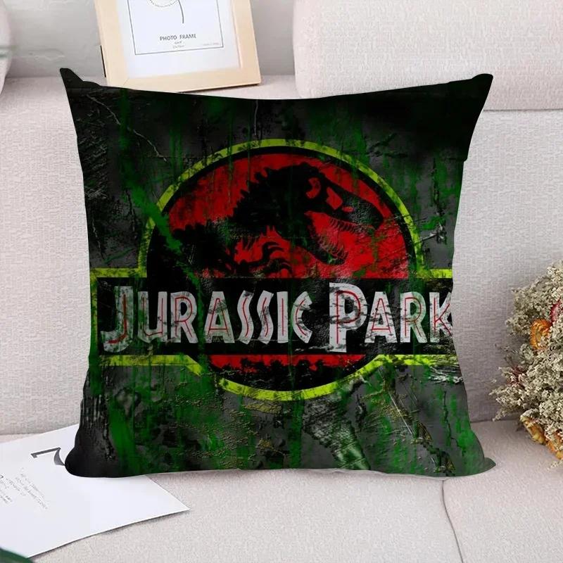 

Декоративные подушки «Парк Юрского периода» для украшения кровати, наволочки для подушек для гостиной, декор, чехол для автомобильного дивана, короткий плюш 66x66cm