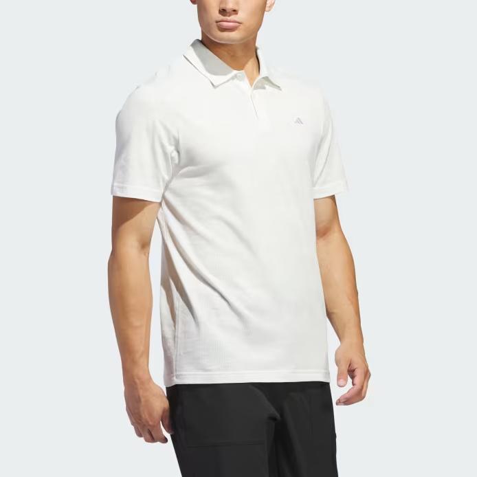 Adidas Tennis Polo Shirt with Collar Men Tops White FK0744