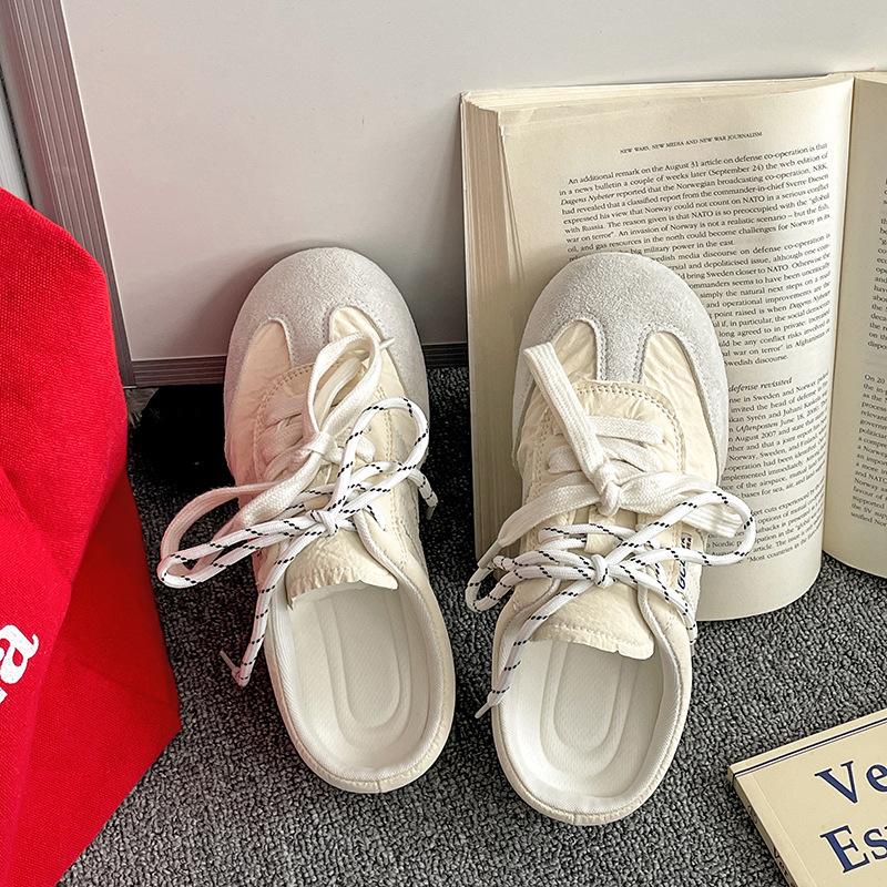 Retro yellow inner height increase German training bag head half slippers women's summer wear 2025 new non-slip soft bottom cool slippers