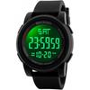 Timever Waterproof Digital Sports Watch Men stopWatch Alarm Outdoor Led Watch   