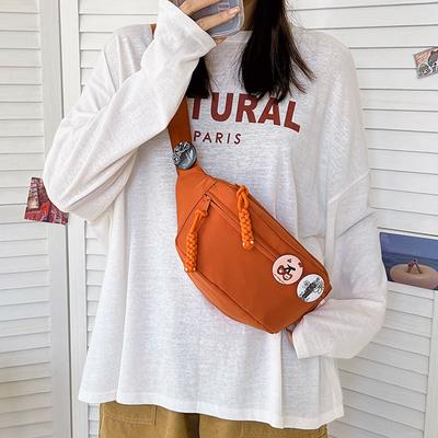 Tooling Women's Breast Bag Trend Simple Shoulder Messenger Bag Leisure Sports Versatile Dumpling Bag Portable