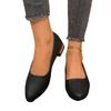 Doudou shoes 22 spring new big yard pointed toe shallow simple mother shoes