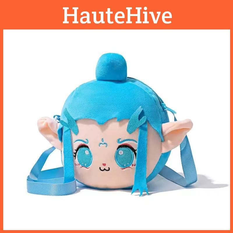 Of Birth The Demon Child Aobing Itabag Plush Cartoon Spliced Girl Shoulder Bag