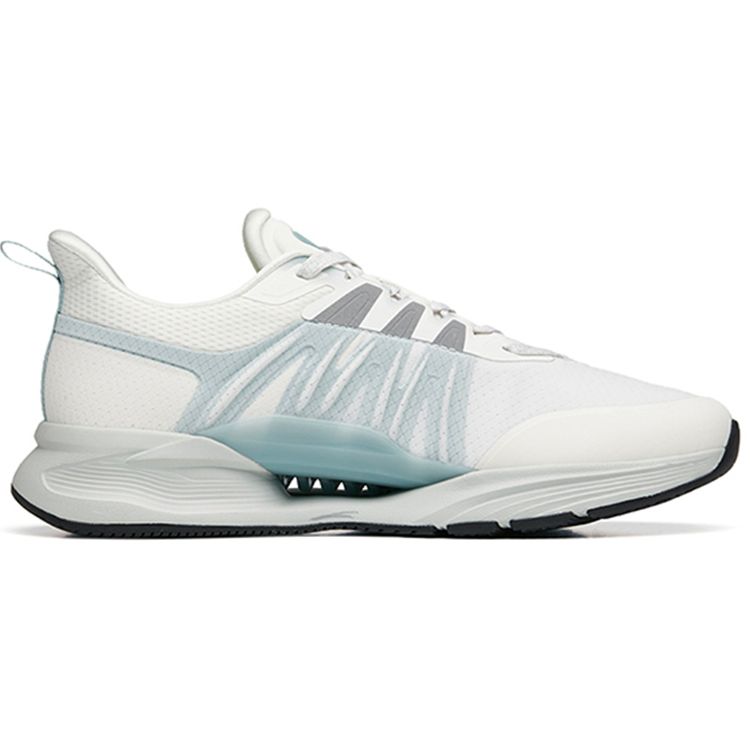 Anta Training Series Non-Slip Durable Low-Top Training Shoes Men Sneakers Black White Blue 112237785-1