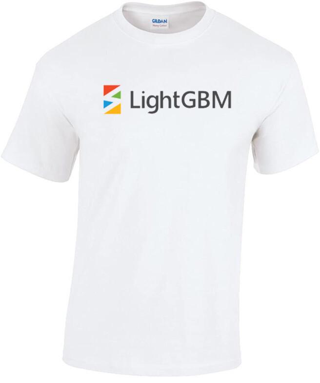 Футболка с машинным обучением LightGBM Унисекс L