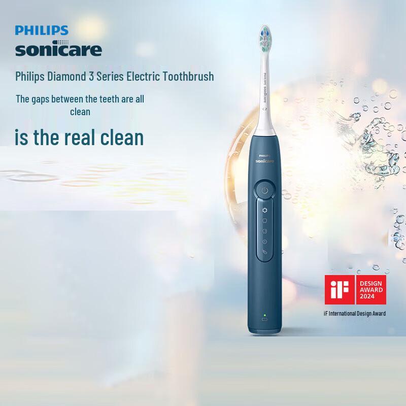 

Philips HX5181/02 Diamond 3 Series Sonic Electric Toothbrush