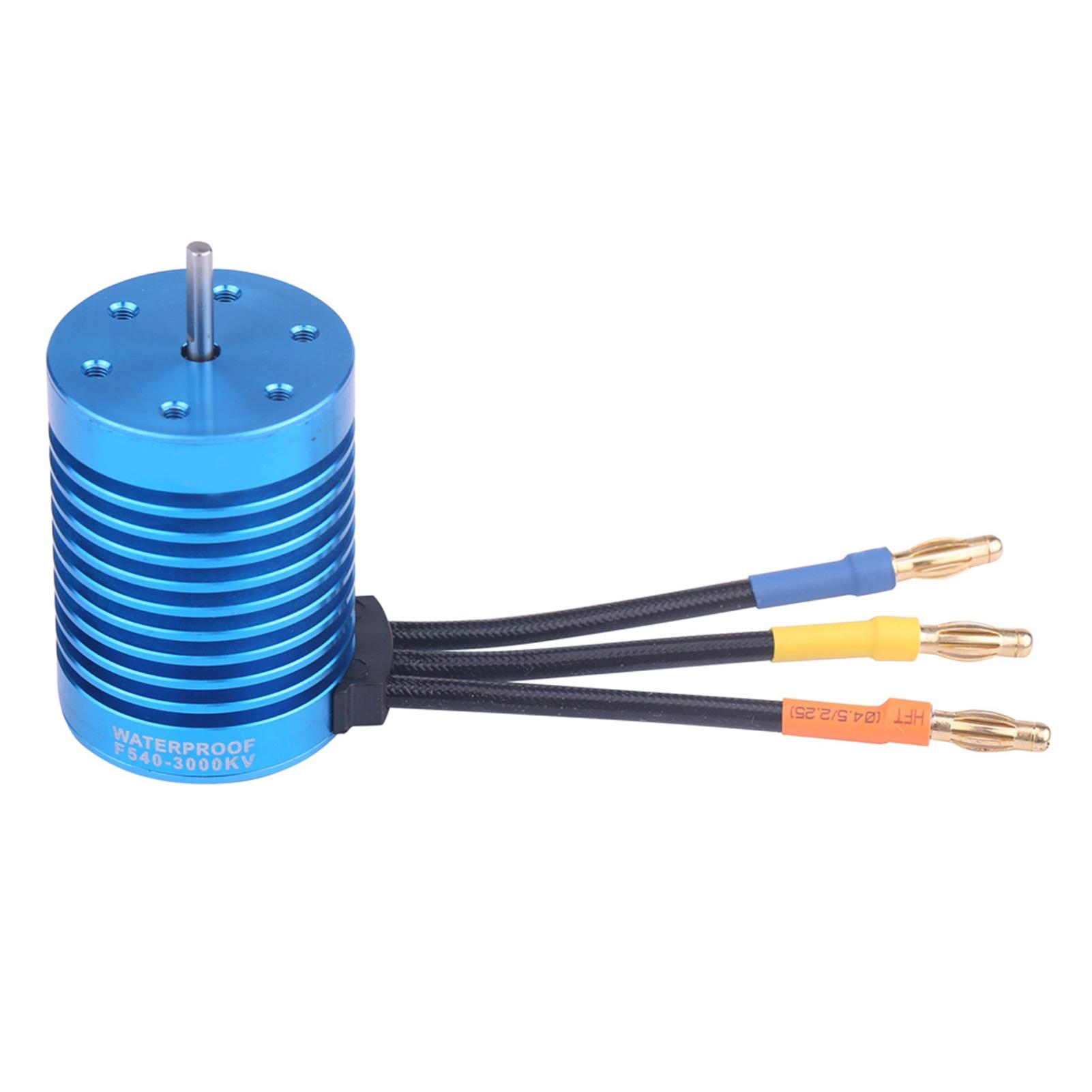

Surpass F540V2 3000KV Sensorless Brushless Motor for 110 112 RC Car Truck Accessory