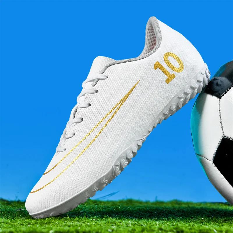 Men Football Shoes Society Soccer Shoes Sneaker Professional Casual Cleats Sports Non Slip Training Ultralight Football Boots