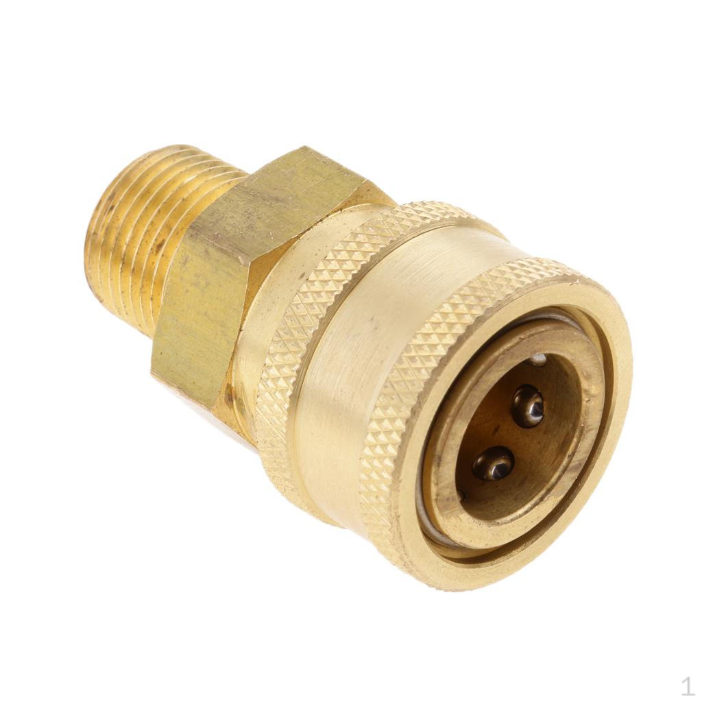 3/8Inch Male NPT Quick Coupler Socket Pressure Washer Coupling Replacement