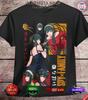 Spy X Family T-Shirt Yor Briar Anya Forger Loid Anime Japanese Tee Shirt Waifu