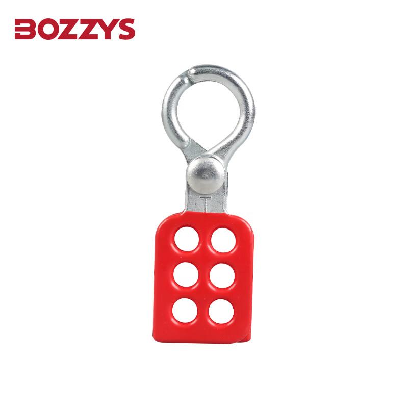 BOZZYS 6-Hole Steel LOTO Safety Hasp Lock