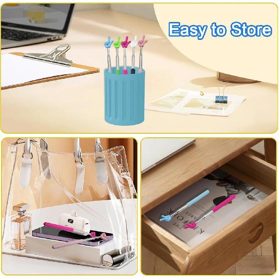 5PCS Pointer Stick For Classroom – Multipurpose Teacher Pointer Stick, Extendable Classroom Pointer And Finger Pointer Stick, Engaging Colors –