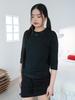 Onseuka Comfy 3/4 Sleeve T (Black)
