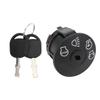 Ignition Switch 7251741 Ignition Starter Switch with 2 Keys Replacement for for Cub Cadet Mower Tractor