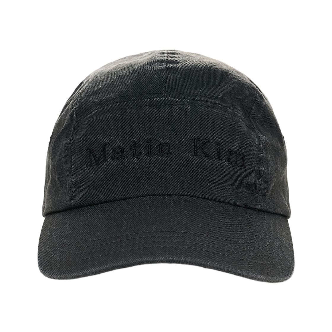 Matin Kim Matin Washed Camp Cap Black ONE SIZE