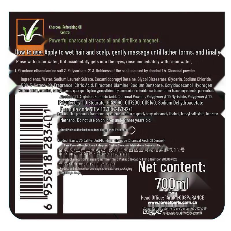 

L Oréal Men s Anti-Dandruff Shampoo