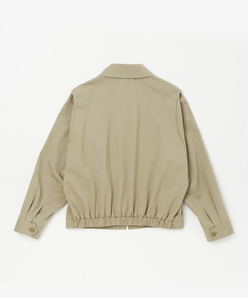 Plac Cotton Blouson Jumper Beige