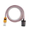 9.5/10/13mm Filtros Pulverizador Bomba Mangueira Tubo Filtro Filtragem Válvula de Retenção Rede Filtro Malha para Lavagem de Carro Irrigação de Jardim