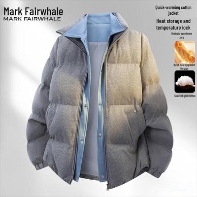 Mark Fairwhale Men's Faux Two-Piece Puffer Jacket