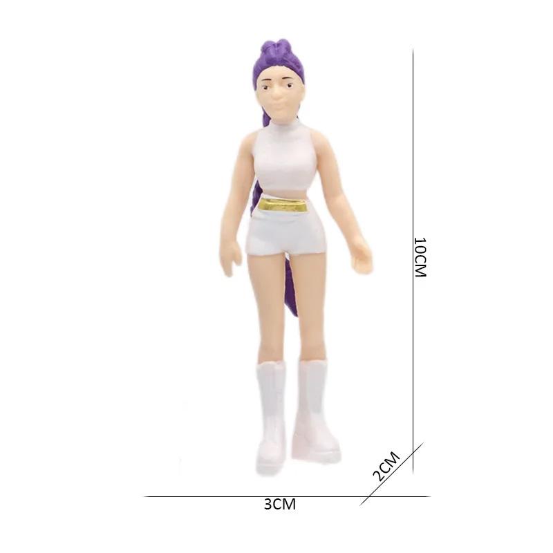 1-12 Stück Kpop Dämonenjäger Blindbox Figur Spielzeug Derpys Tiger Rumi Mira Zoey Sussy Figur Puppe für Fans Weihnachts-Geburtstagsgeschenk