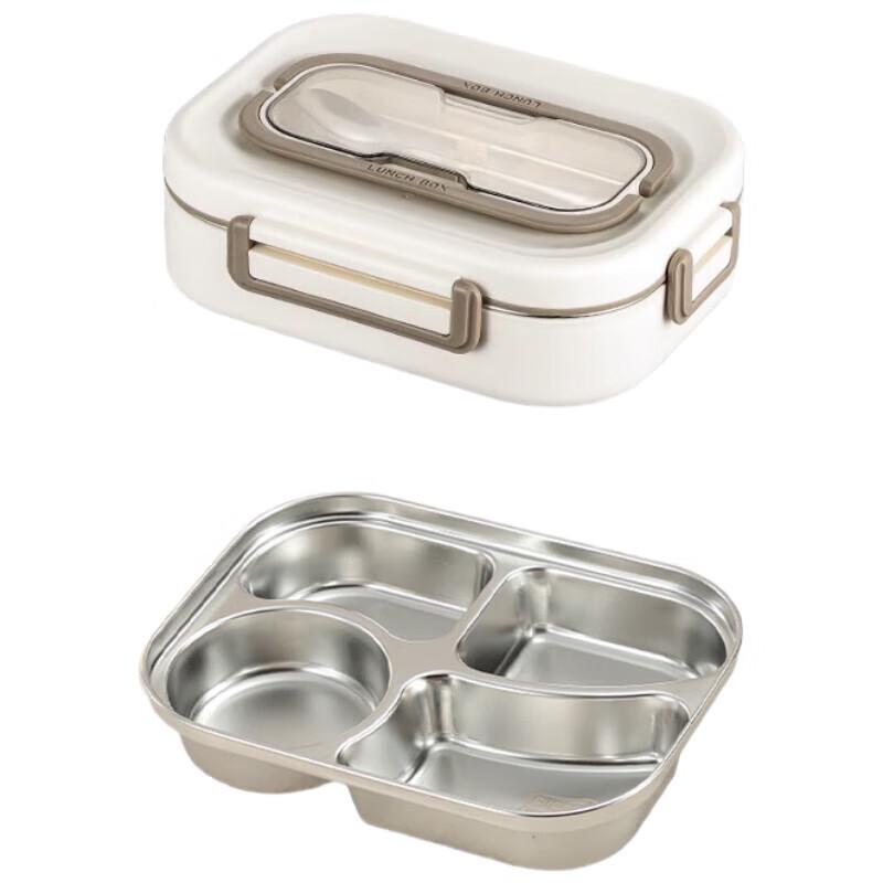 Baishide 304 Stainless Steel Partitioned Portable Lunchbox