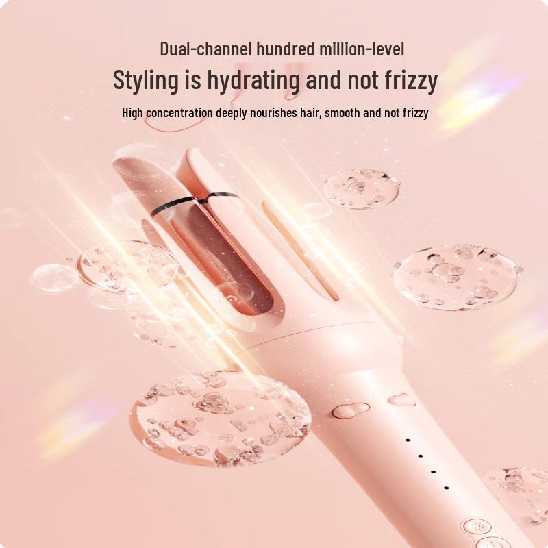 OLOEY 3-in-1 Automatic Hair Straightener & Curler Comb