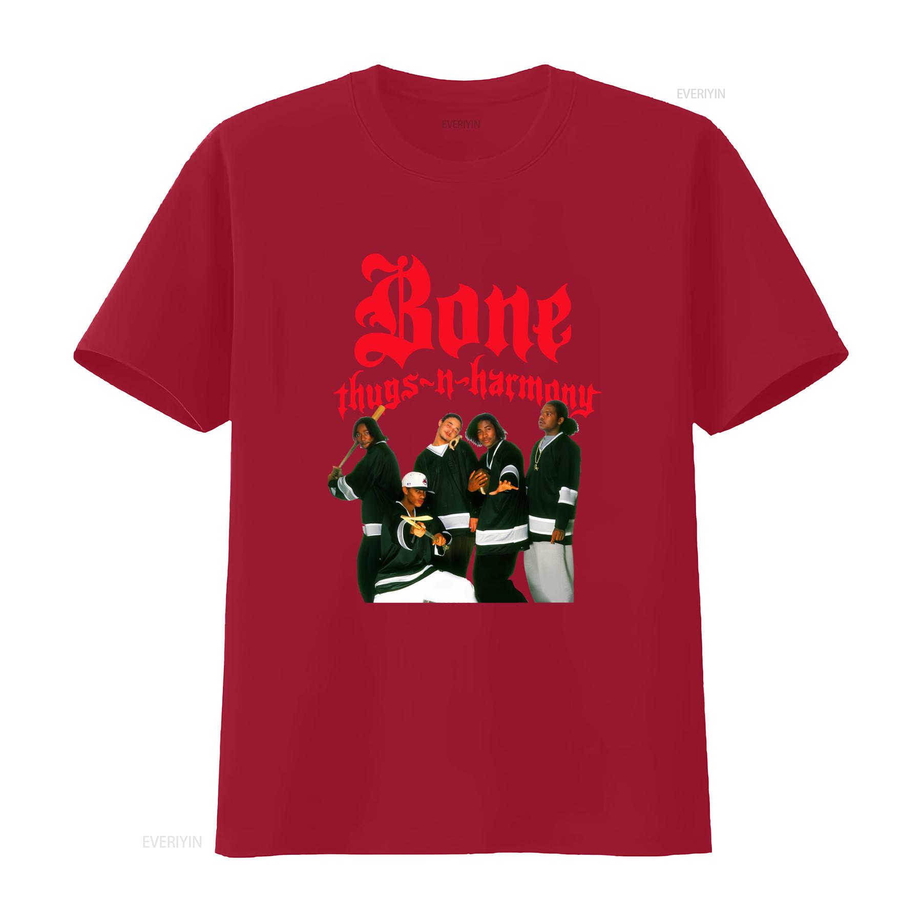 

Bone Thugs N Harmony Rap T Shirt Big Face Head Vintage Style Hip Hop vintage Washed Unisex Slightly Casual streetwear fashion S