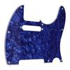 PVC Material Electric Guitar Scratch Plate Blue Pearl Color Pickguard  Guitar Protection
