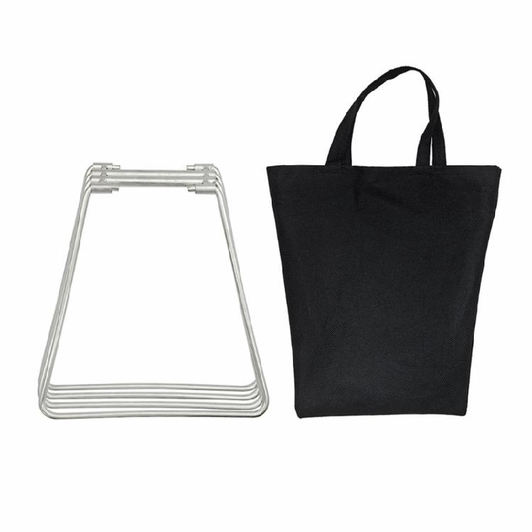 Camping Foldable Metal Stand Storage Box Bracket Foldable Coolers Stand Outdoor Picnics Accessories Easy To Use