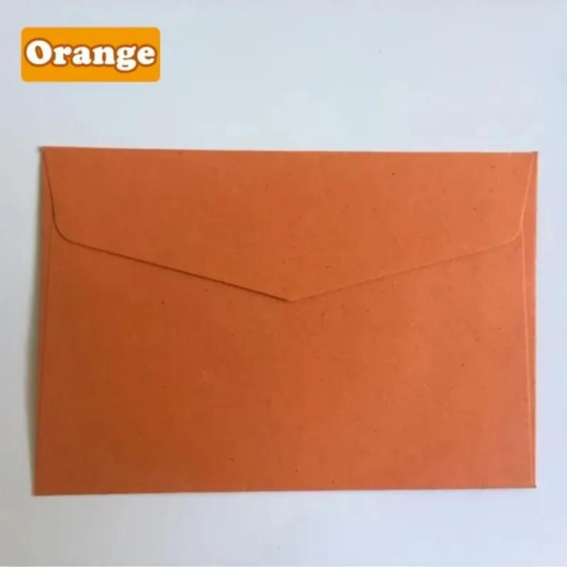 20 Pcs/Lot Candy Color Paper Monochrome Envelope Membership Card Storage Greeting Cards Envelope for Letter Paper 11.5x8cm