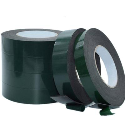 10M/Roll Green Film Black Double Sided Tape Strong Self Adhesive Sponge Strip PE Foam Tape Multifunctional 10/20mm Width