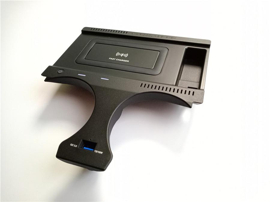 12V Wireless Fast Charging Phone Charger Console Storage Box For BMW X3 X4
